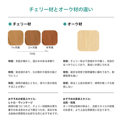 ガラス扉コンパクトウッドナイトテーブル